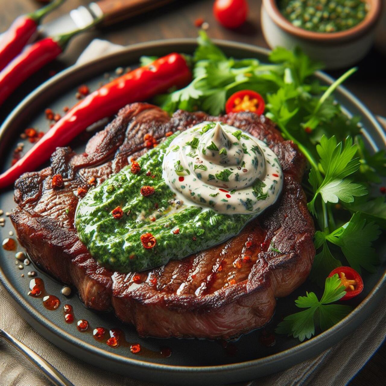 La mayonesa de chimichurri es una innovación en el mundo de las salsas.