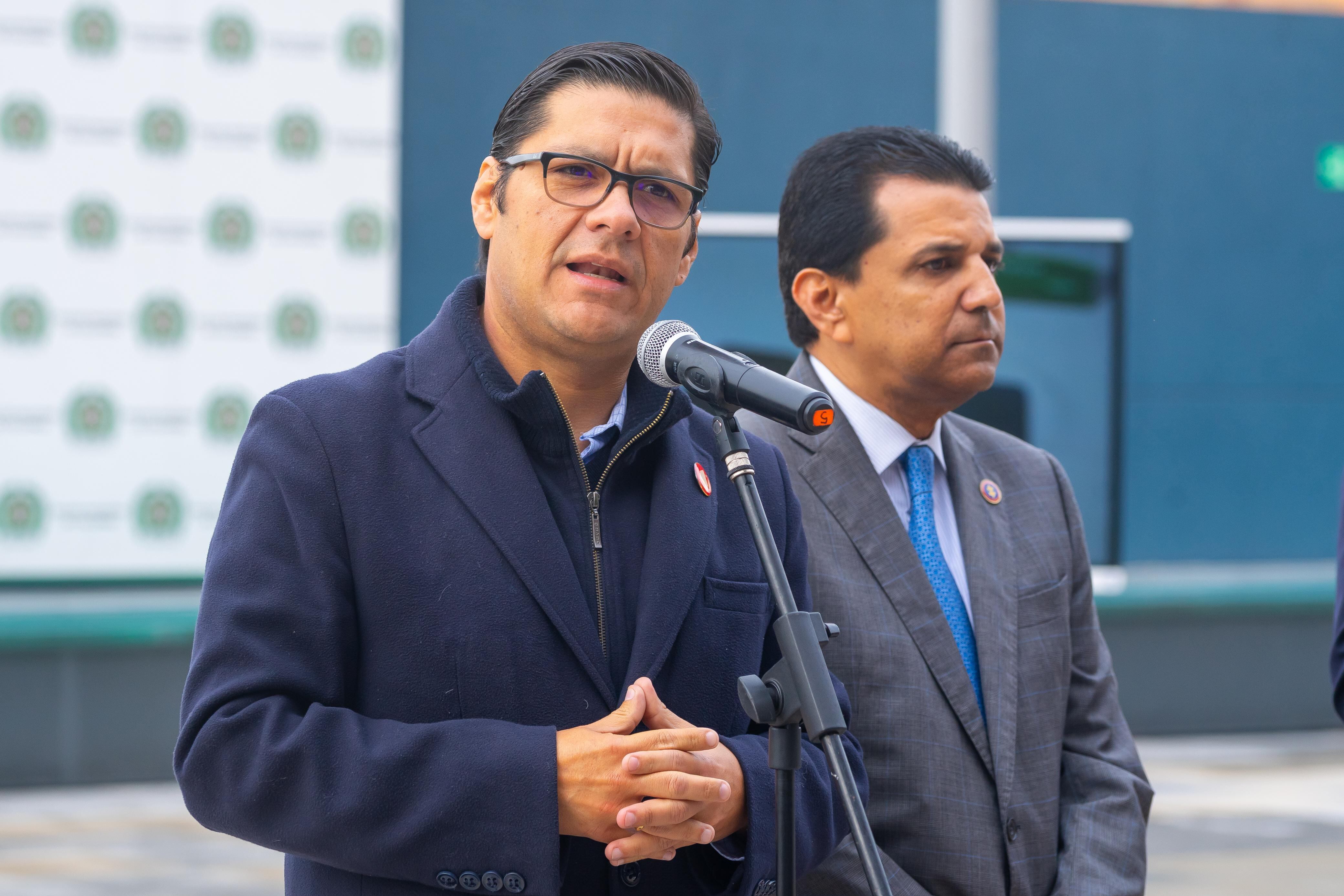 César Restrepo, secretario de Seguridad de Bogotá.