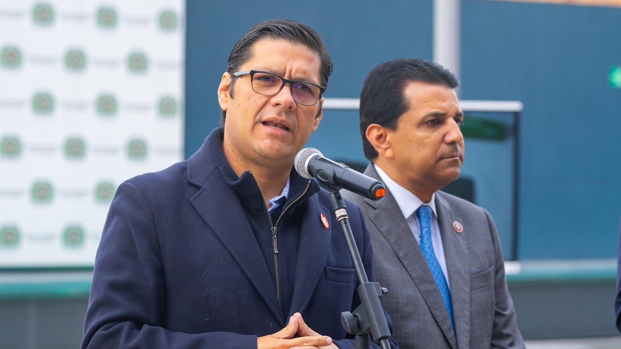 César Restrepo, secretario de Seguridad de Bogotá.