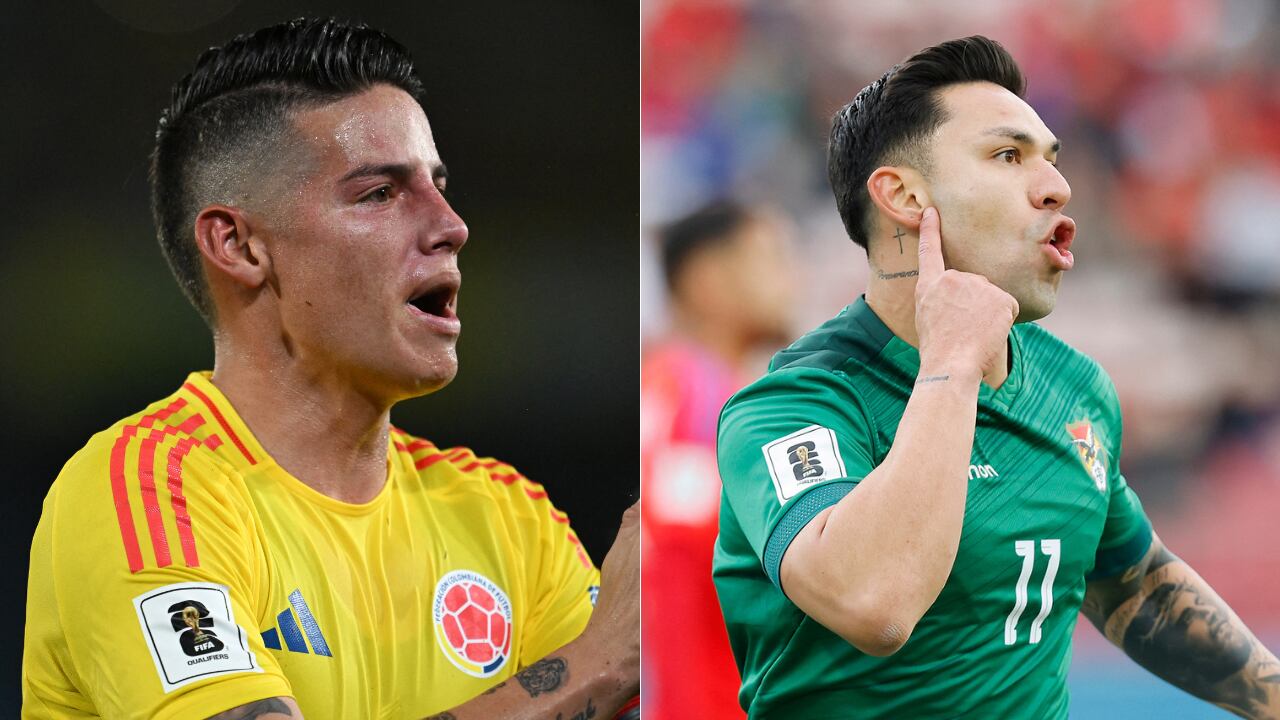 Colombia vs. Bolivia se miden por la penúltima fecha de las eliminatorias al Mundial 2026