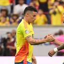 Daniel Muñoz y James Rodríguez en la Selección Colombia