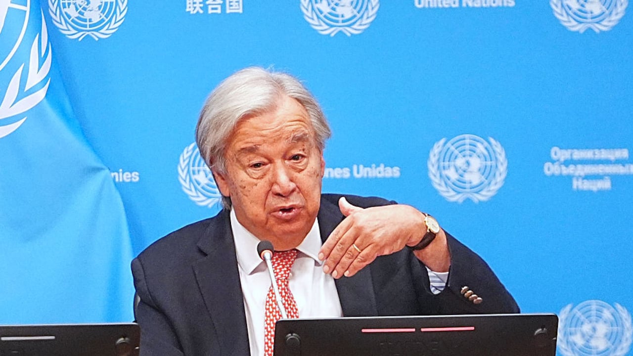 António Guterres advirtió sobre tres retos que requieren respuestas coordinadas.