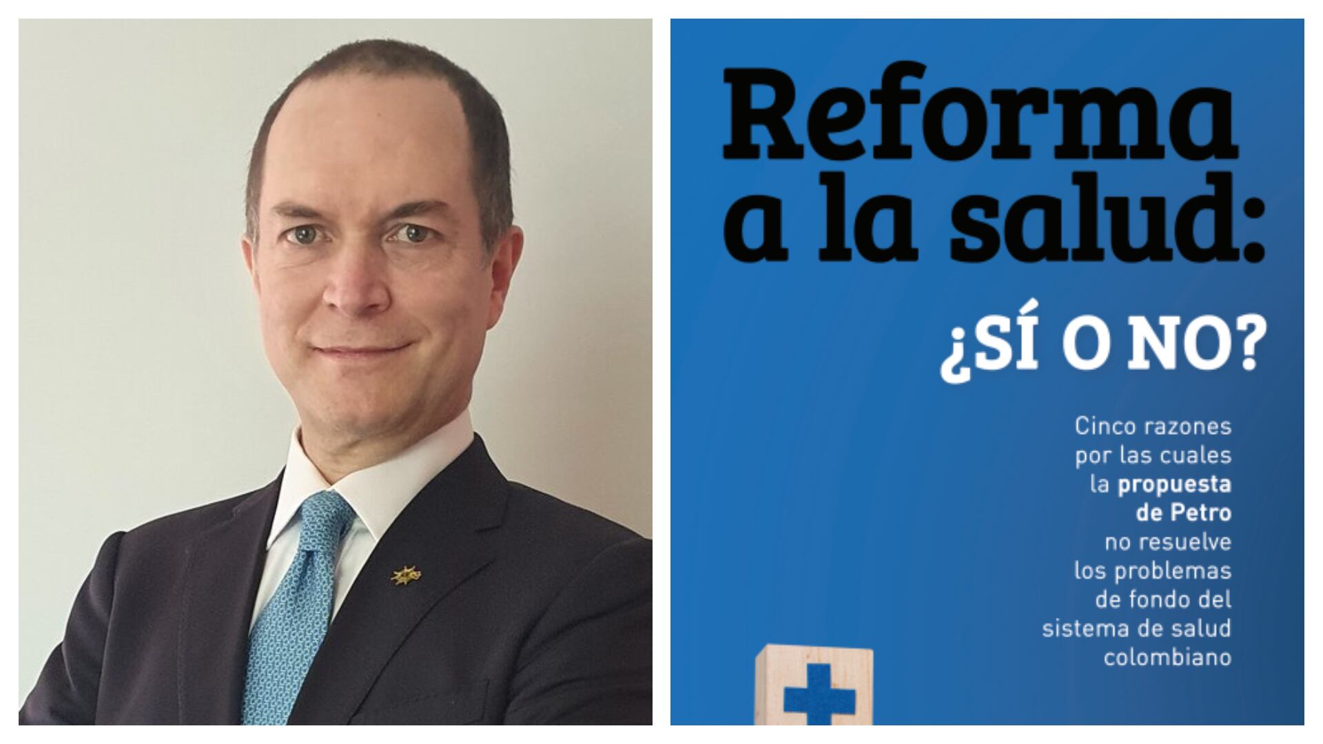 Ramón Abel Castaño, médico PhD en Salud Pública, escribió un libro analizando la reforma a la salud del Gobierno.