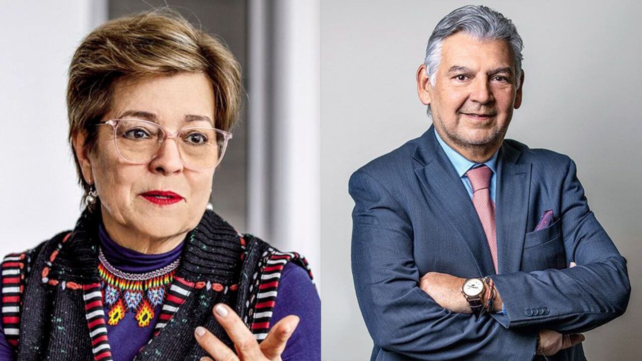 Gloria Inés Ramírez y Jaime Cabal.