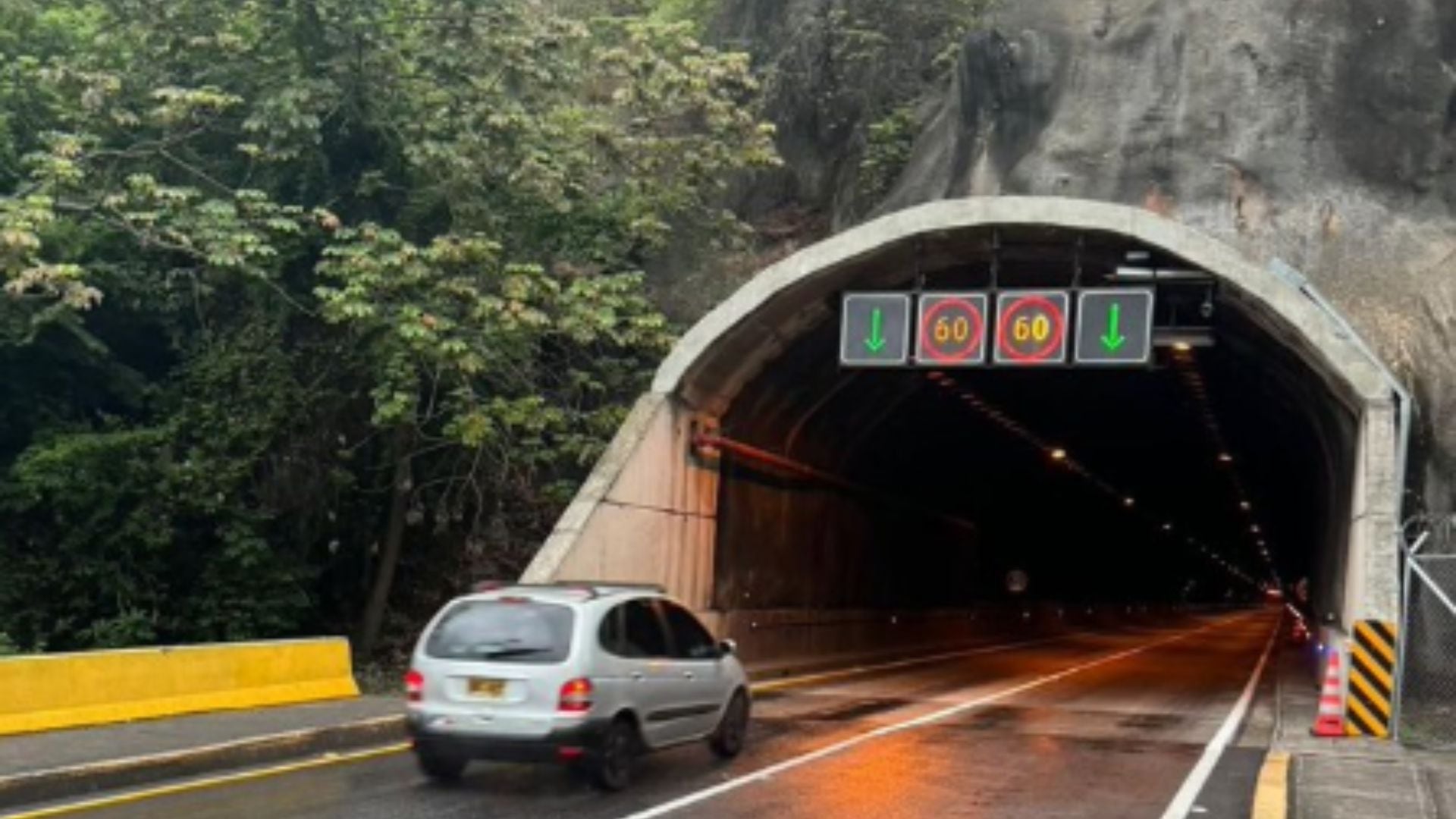 El túnel de Gualanday tendrá restricciones nocturnas mientras avanzan labores técnicas de mantenimiento y revisión de sus sistemas internos.