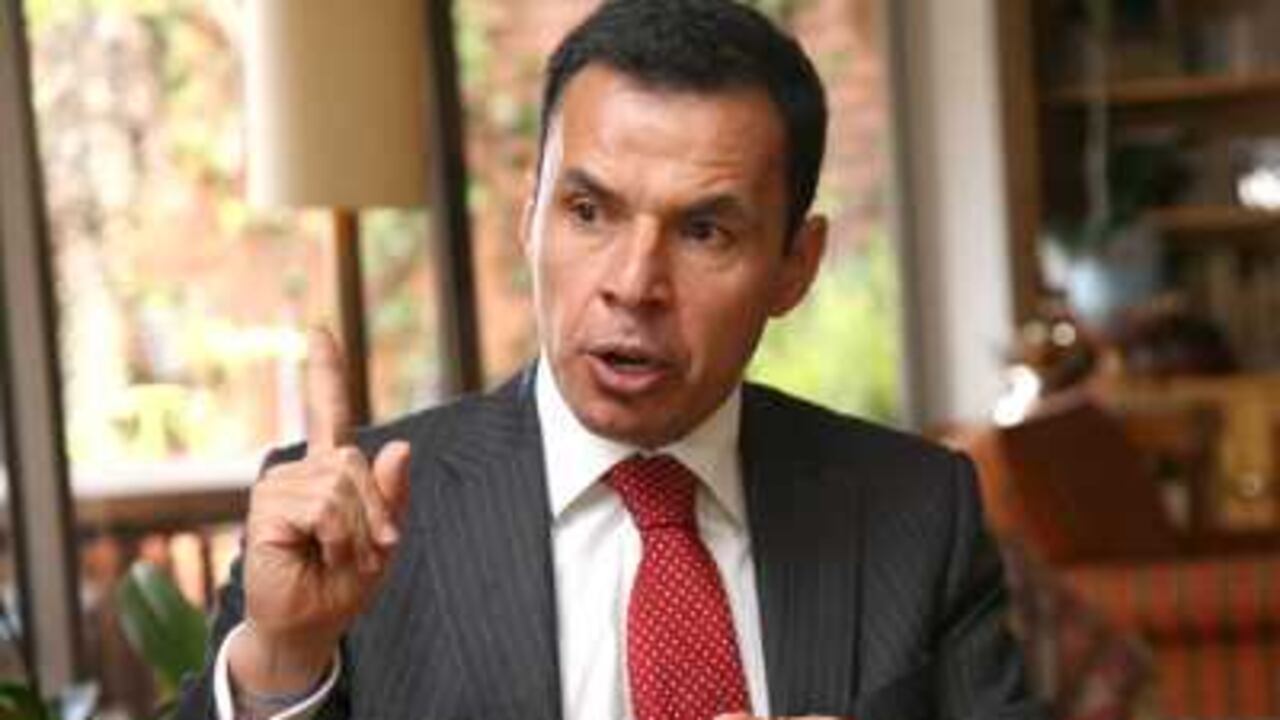 El viceministro del Interior, Guillermo Rivera.