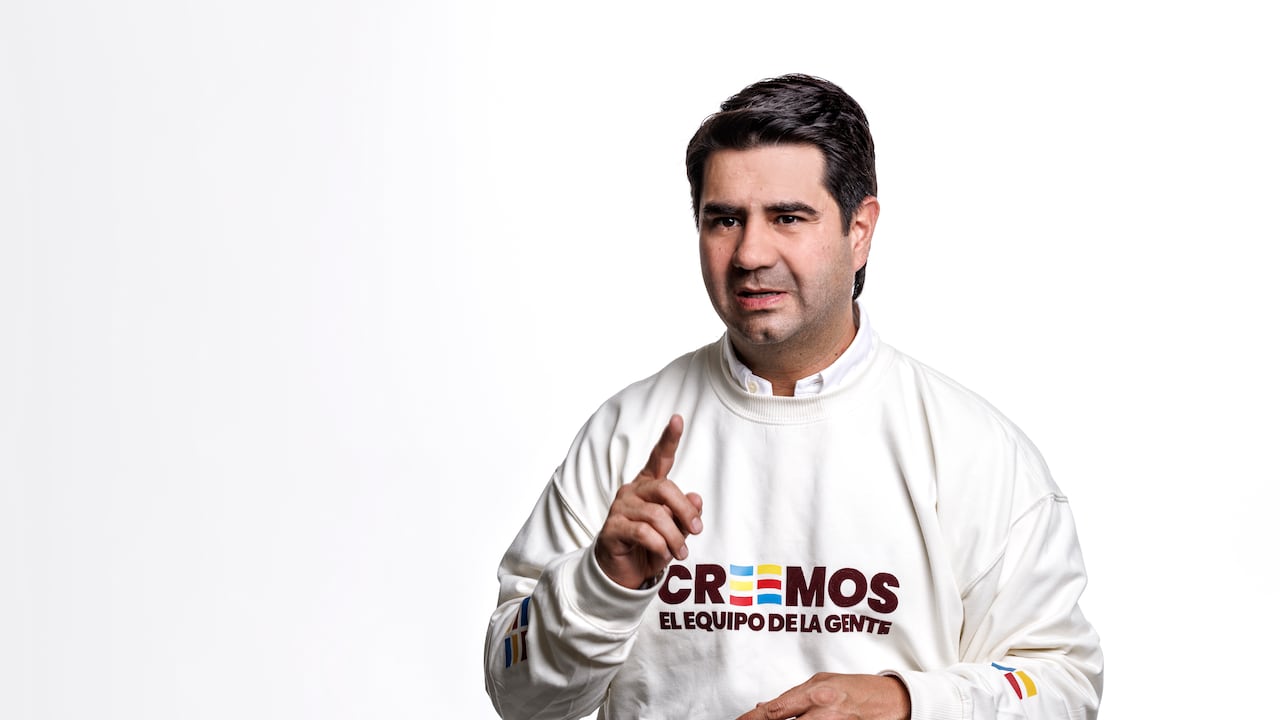 Simón Molina, candidato a la Cámara de Representantes por Creemos.