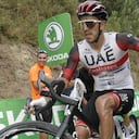 El colombiano sufrió la jornada 8 de la Vuelta a España