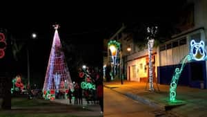 Así se ve Duitama en Navidad