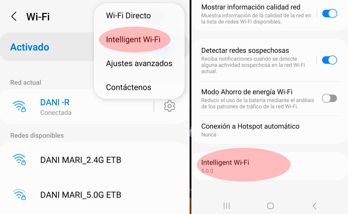 Menú oculto en teléfonos Samsung permite potenciar el WiFi.