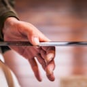 Al parecer, el arma que usó fue una espada.