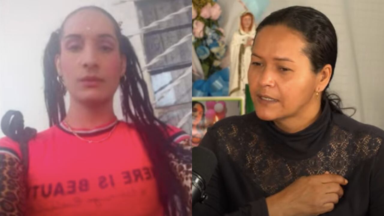 Sara Millerey y su mamá, Sandra Milena Borja.