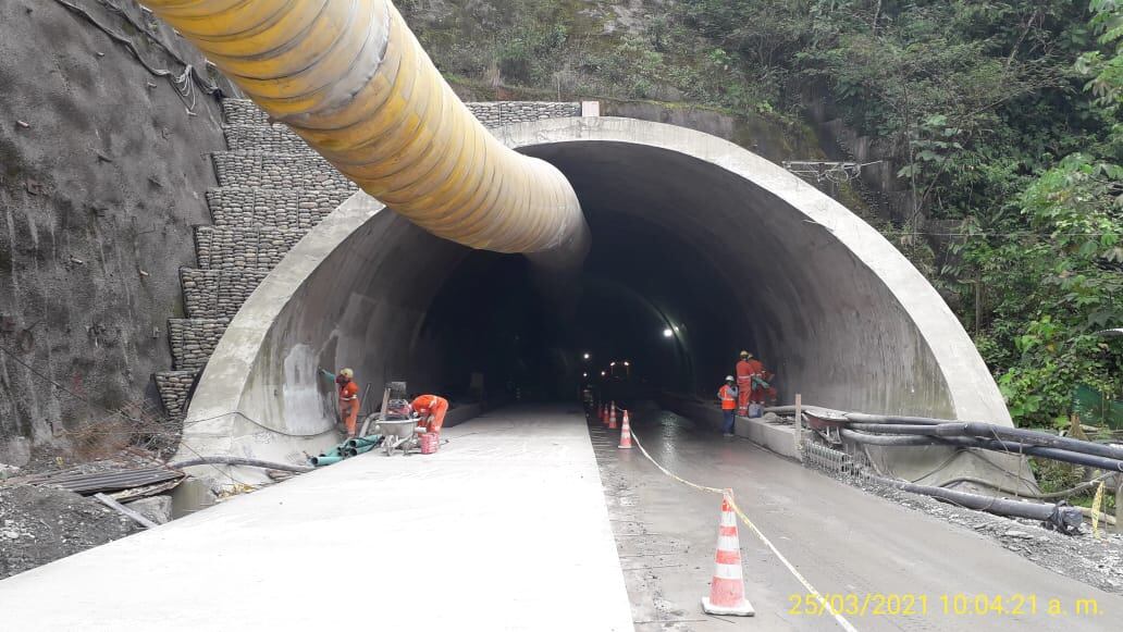 Nuevo túnel en la vía Bogotá- Villavicencio