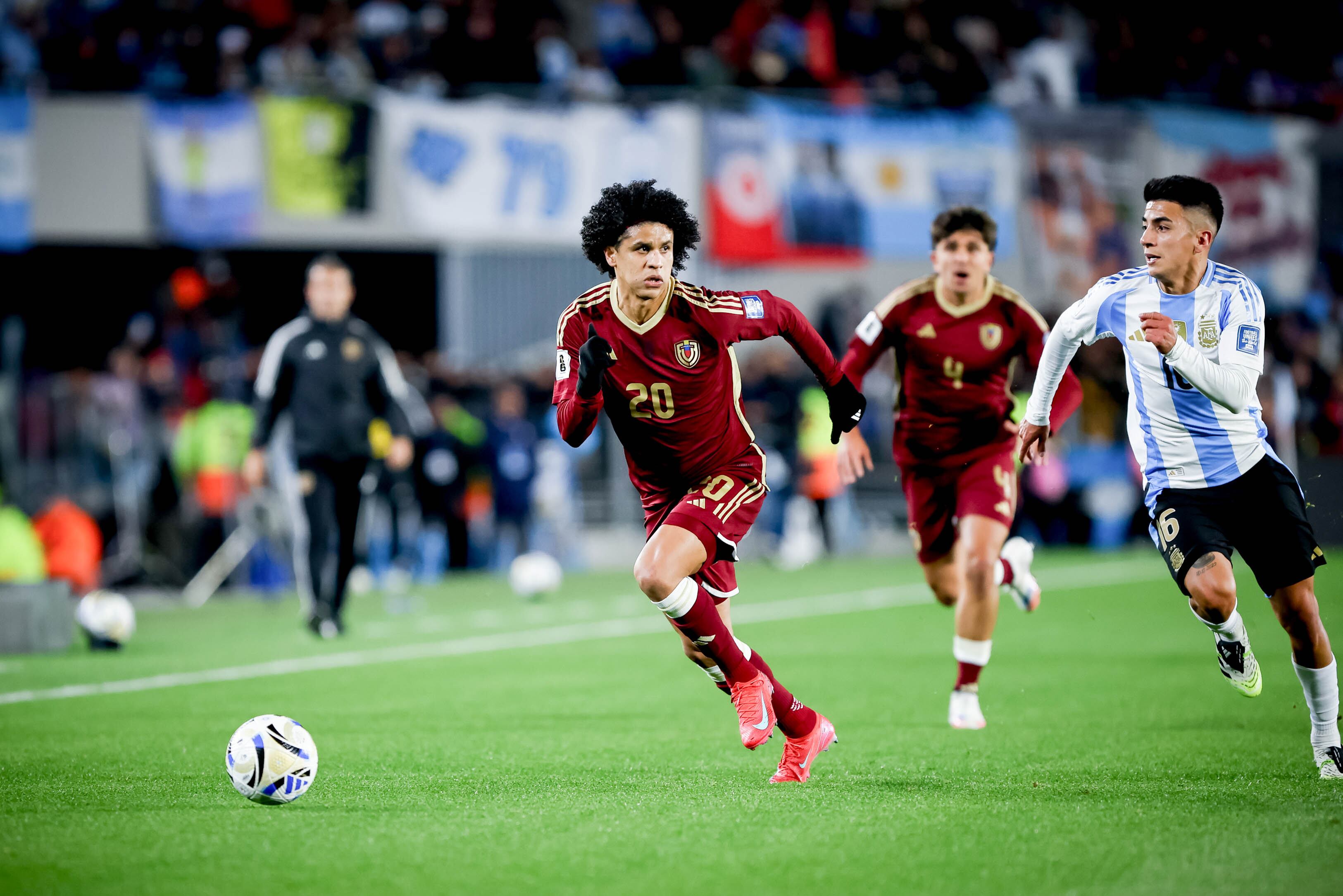 Venezuela viene de perder con Argentina en Buenos Aires.