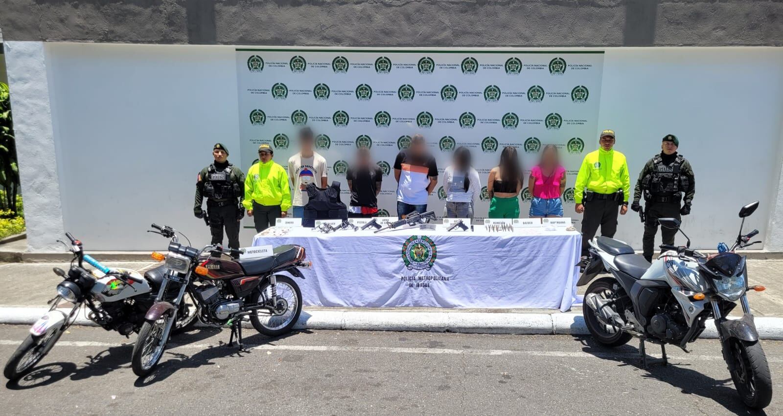 Operativos de seguridad en Ibagué