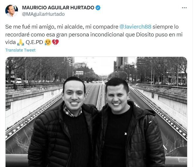 Esta es la publicación hecha por el Gobernador de Santander