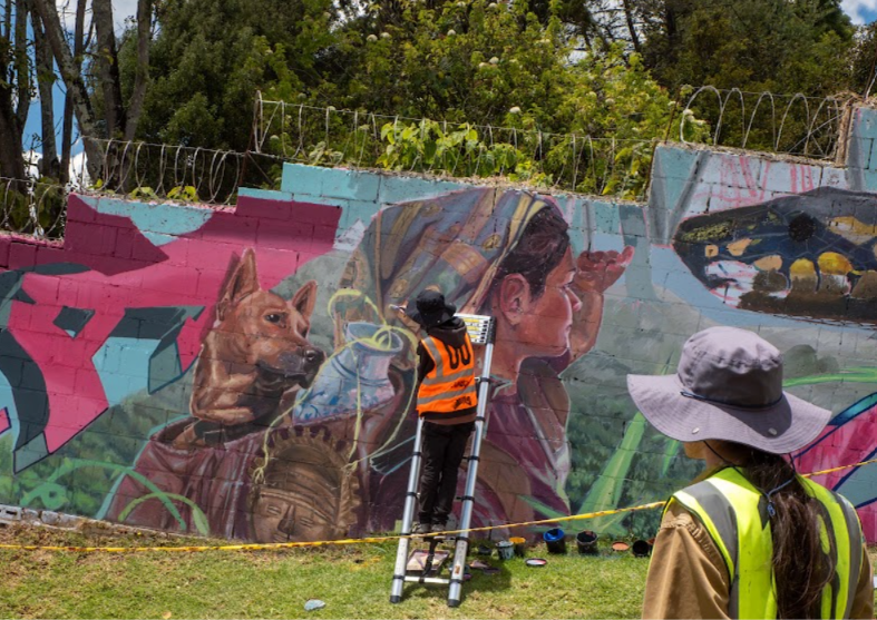 16 obras transforman espacios públicos de Suba y amplían el Museo Abierto de Bogotá como escenario para la creación y el encuentro ciudadano.