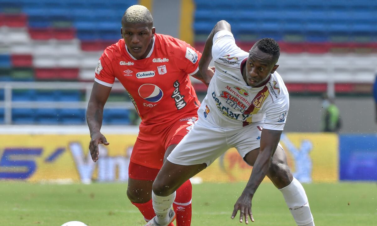 América de Cali vs. Deportes Tolima - Liga BetPlay. Foto: Dimayor