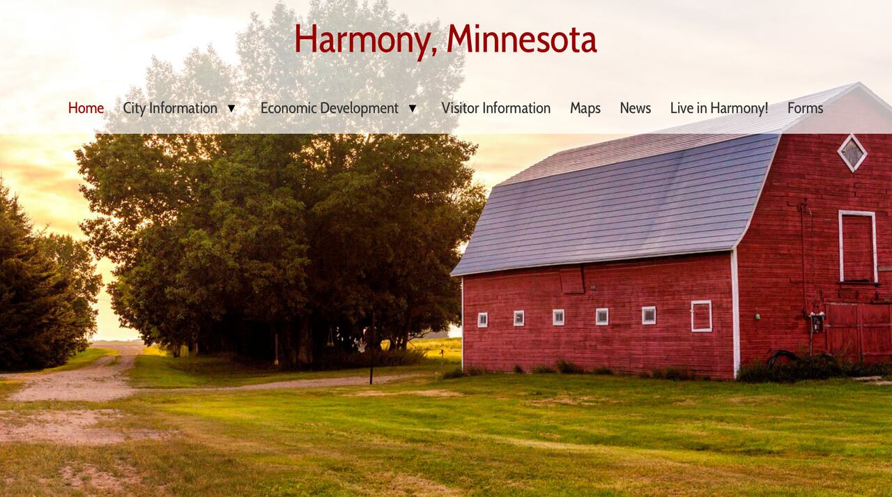 Harmony, Minnesota. Foto: Harmony.mn.us