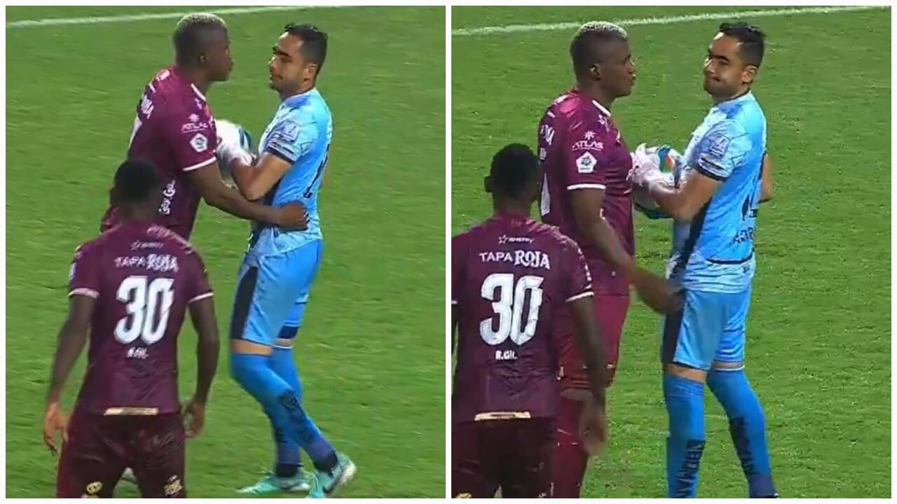 ¿Se besaron? Video entre jugadores sale a la luz y alborota las finales de Liga