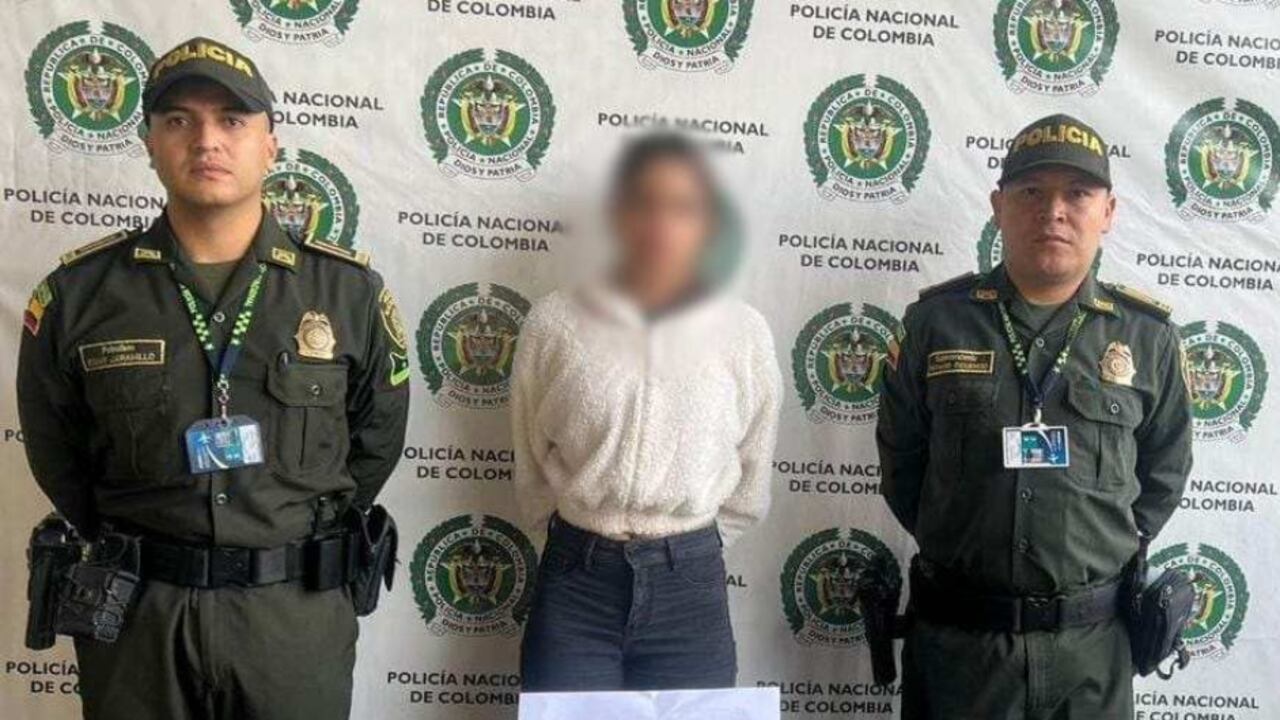 Alias 'La Petty', capturada en el aeropuerto de Rionegro.