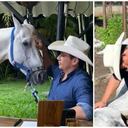 En la mañana de este viernes 28 de octubre el senador reveló que el equino falleció.