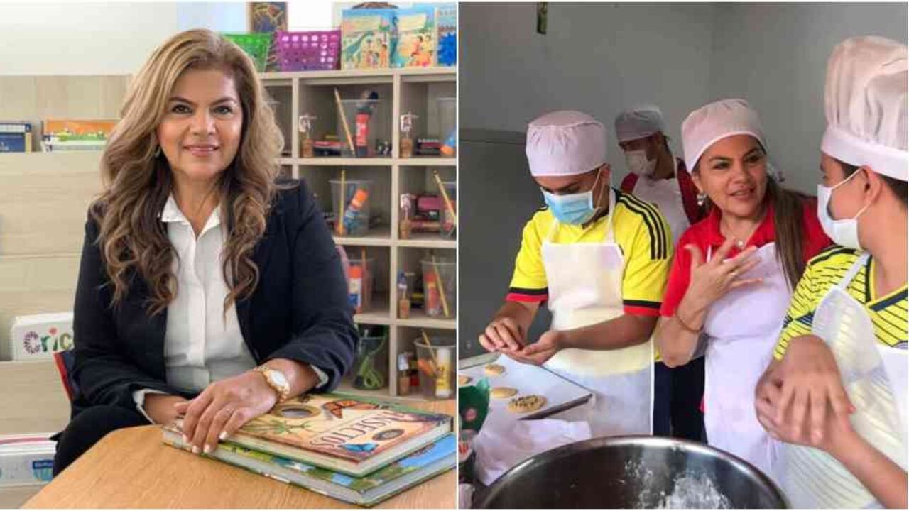 Patricia es la coordinadora de proyectos sociales en el Colegio New Cambridge de Bucaramanga.