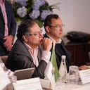 Gustavo Petro y Alfonso Prada, estuvieron reunidos con los gobernadores del país.