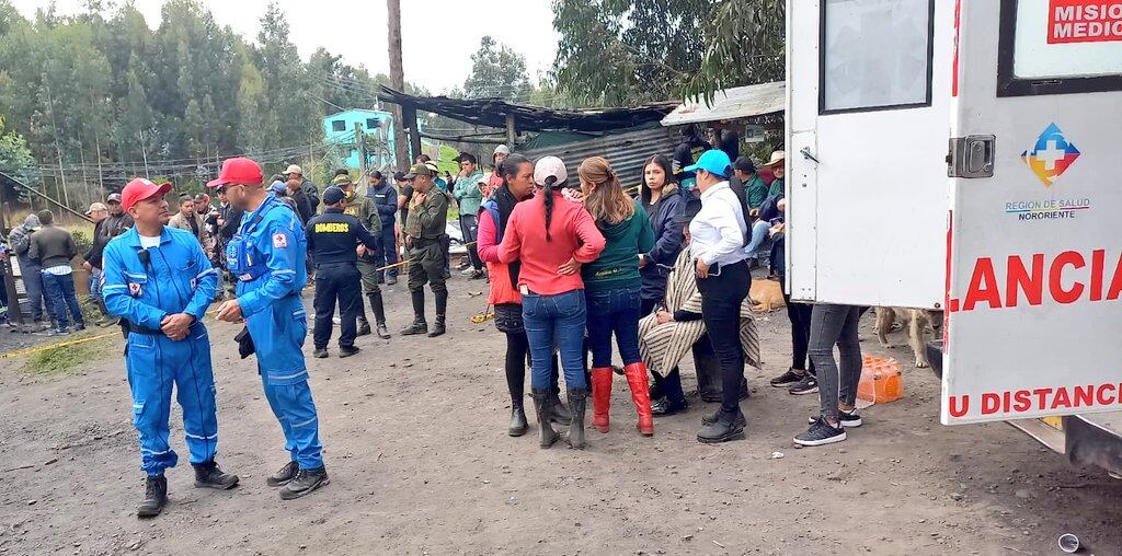 Emergencia en la mina de Gachetá en la que murieron 6 mineros.