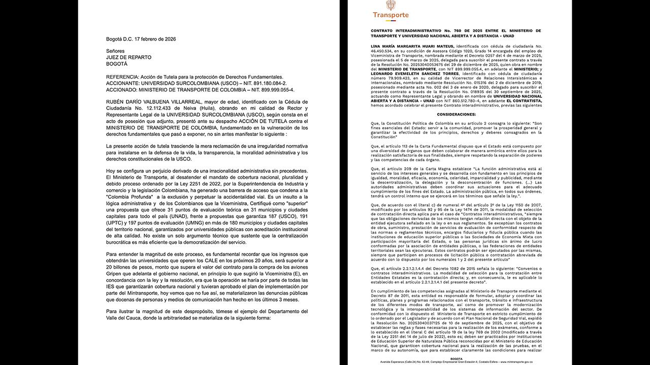 Frente a la supuesta posible desacreditación de la institución, la universidad asegura que se encuentran en proceso de renovación y desmiente que se les haya retirado el certificado de alta calidad, un requisito habilitante del proceso.