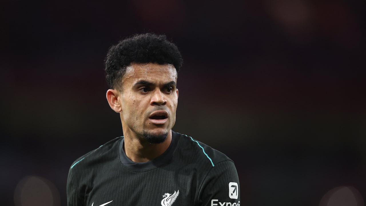 LONDON, ENGLAND - OCTOBER 27: Luis Diaz of Liverpool during the Premier League match between Arsenal FC and Liverpool FC at Emirates Stadium on October 27, 2024 in London, England. (Photo by Alex Pantling/Getty Images) (Photo by Alex Pantling / GETTY IMAGES EUROPE / Getty Images via AFP)