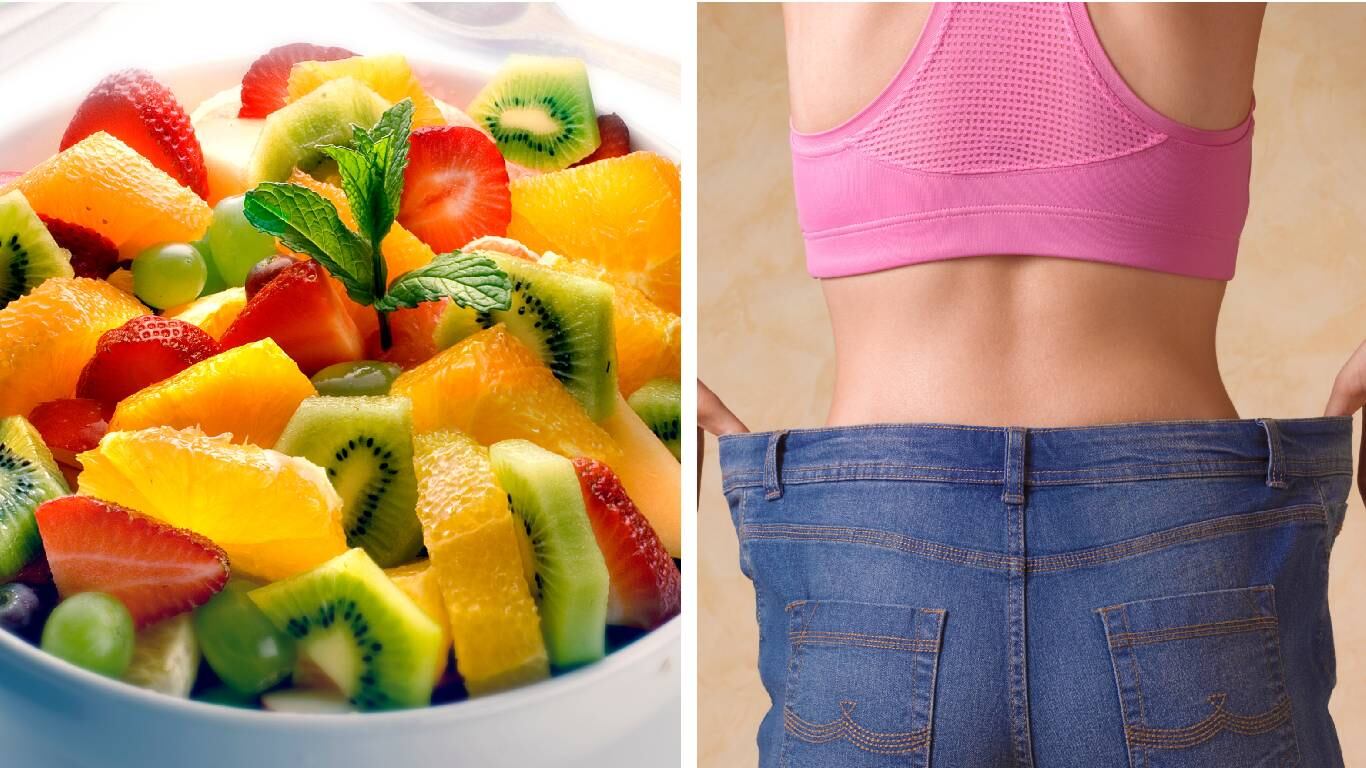 Expertos aseguran que la dieta para adelgazar debe ser equilibrada con frutas y verduras. Foto: Getty images montaje SEMANA.