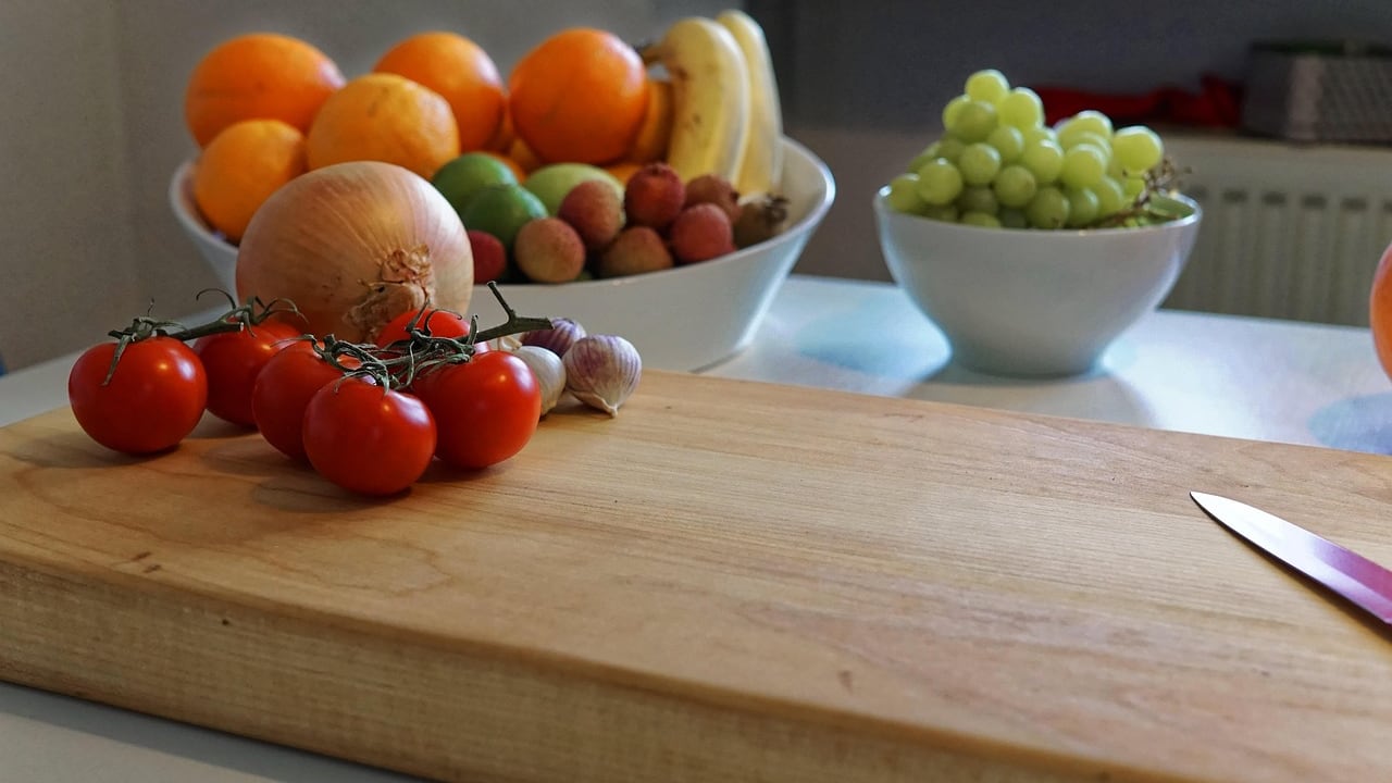 Tabla para picar de madera