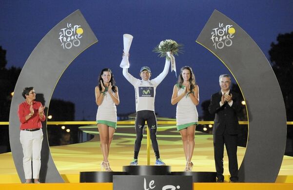 Quintana premiado como mejor joven.