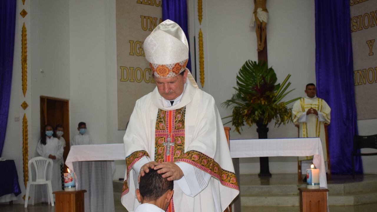 Monseñor Hugo Alberto Torres Marín, obispo de la diócesis de Apartadó.