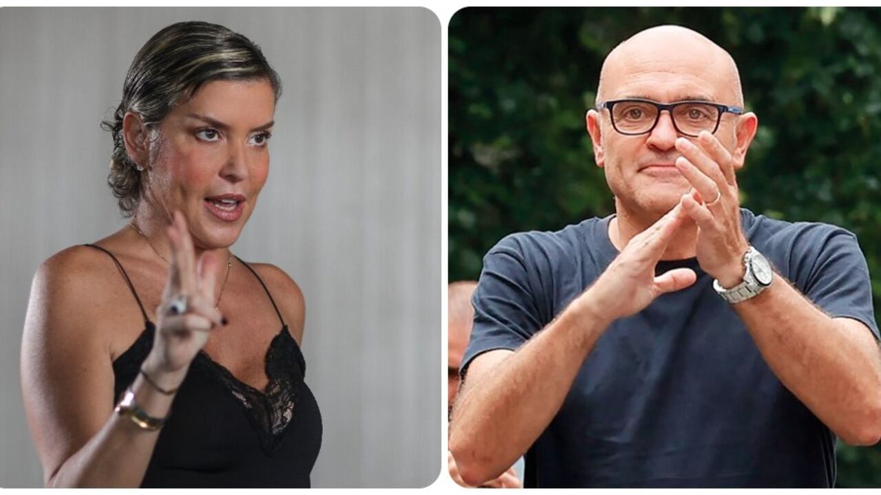 Ángela Benedetti y Xavier Vendrell.