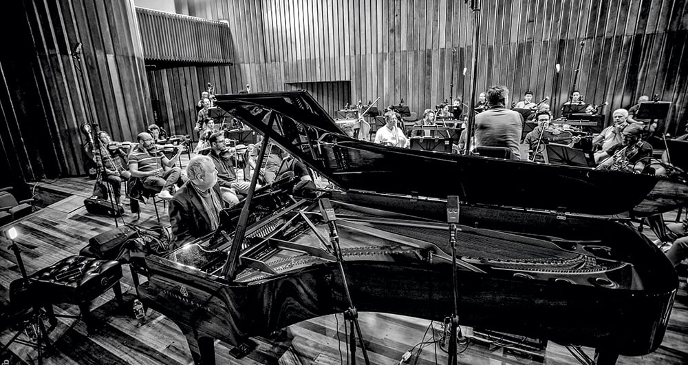 El escenario del León de Greiff, testigo de las sesiones beethovenianas.