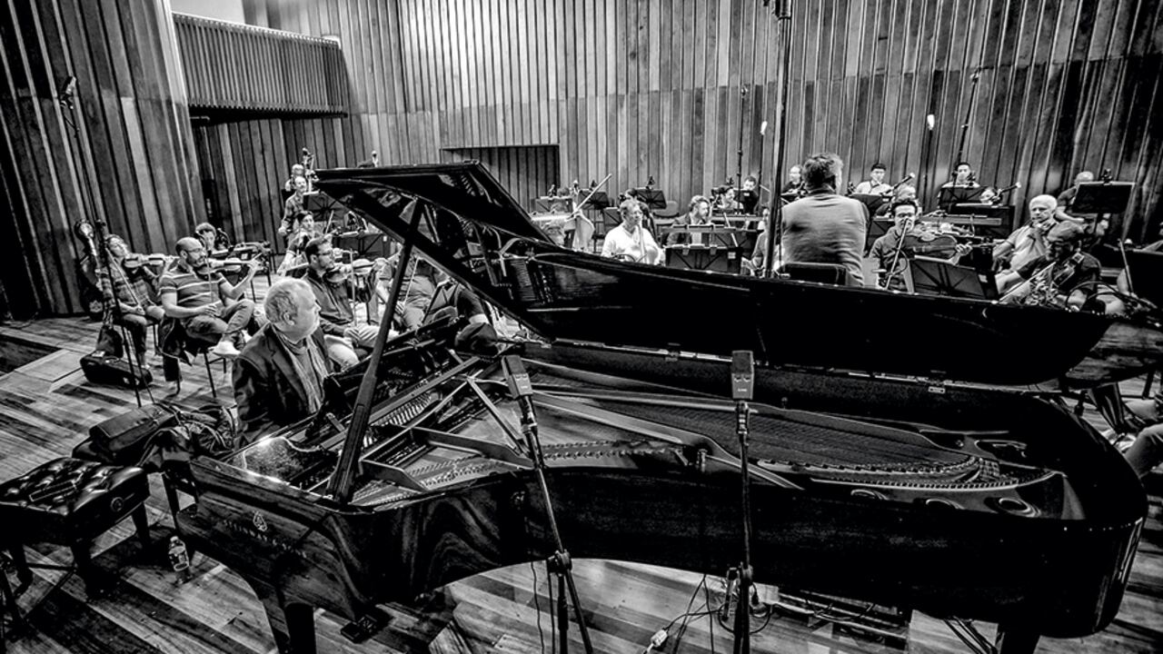 El escenario del León de Greiff, testigo de las sesiones beethovenianas.