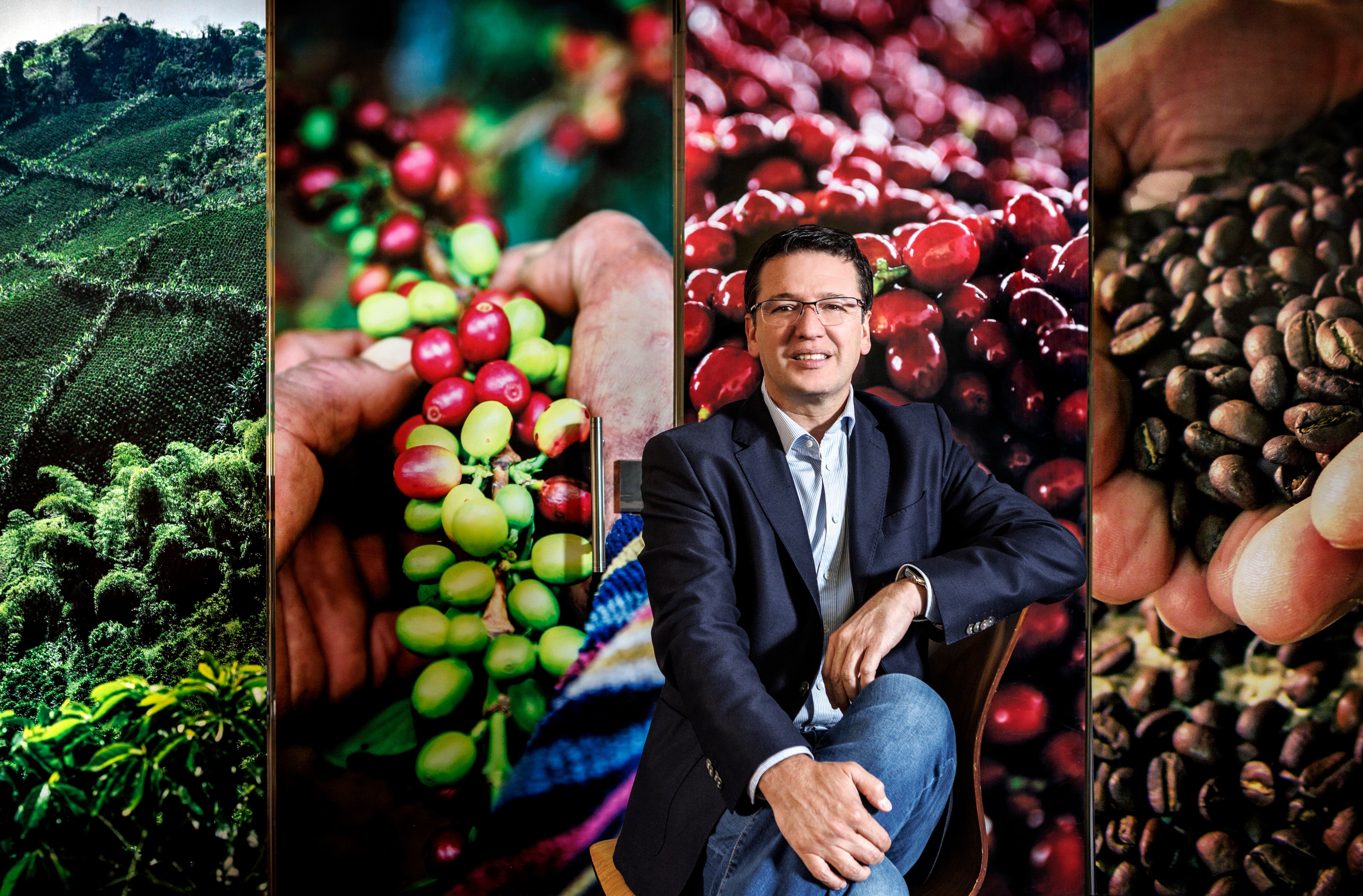 Germán Bahamón, gerente general de la Federación Nacional de Cafeteros.