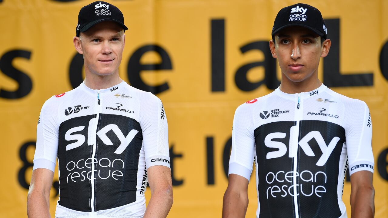 Froome fue como un maestro para Egan a su llegada al antiguo Team Sky