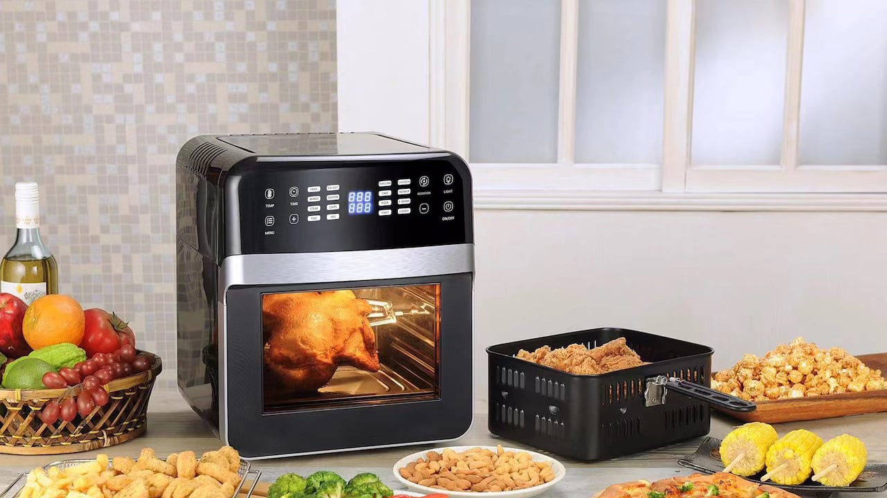 En una freidora de aire se pueden realizar múltiples preparaciones.