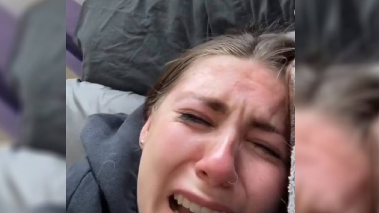 La joven asegura que paga de alquiler es de 1045 dólares.