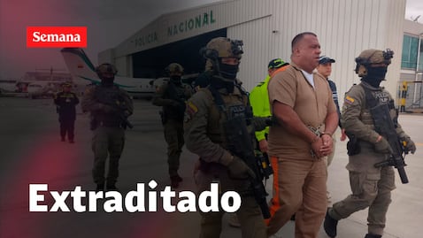 Alias la Araña fue trasladado a EE. UU. en un avión de la DEA