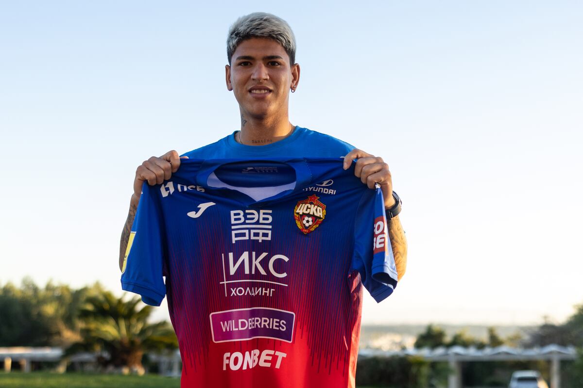 Jorge Carrascal, jugador del CSKA de Moscú