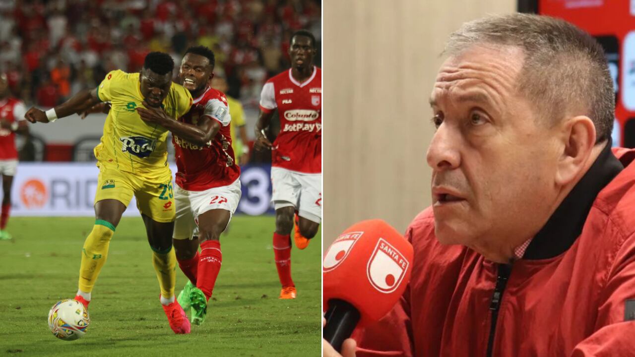 Santa Fe espera por la vuelta de la final el próximo sábado en Bogotá