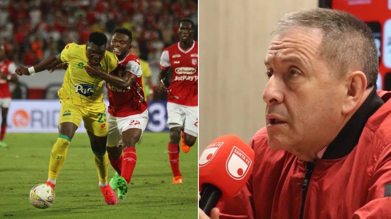 Santa Fe espera por la vuelta de la final el próximo sábado en Bogotá