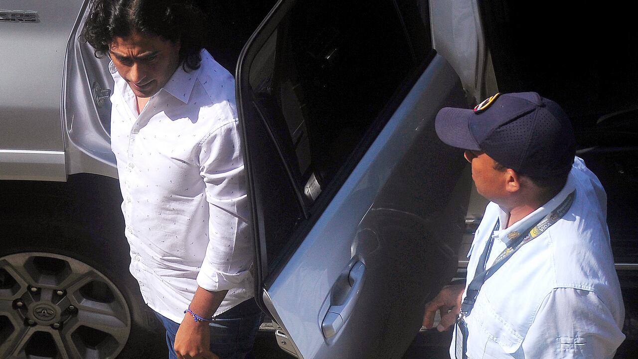 Nicolas Petro, hijo mayor del presidente Gustavo Petro.