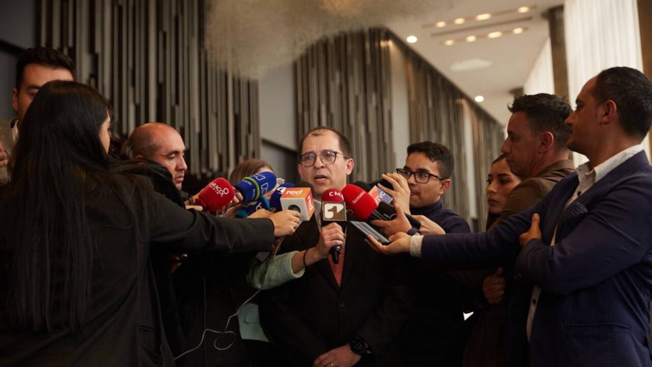 Francisco Barbosa, fiscal general de la Nación.