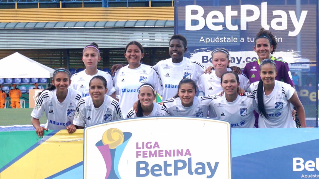 Millonarios femenino. Foto: Prensa Dimayor
