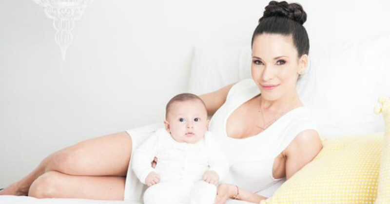 La actriz Adriana Campos y su marido, Carlos Rincón, tenían un hijo de poco más de un año. 